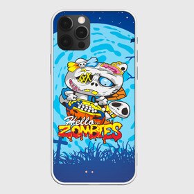 Чехол для iPhone 12 Pro Max с принтом Hello Zombies в городе Новоалтайск, Силикон |  | hello kitty | hello zombies | зомбак | зомби | китти | ужасы | хеллоуин | хэллоуин