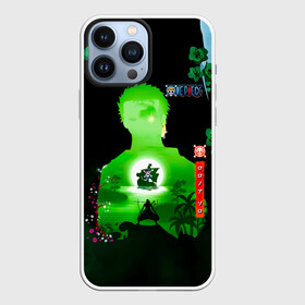 Чехол для iPhone 13 Pro Max с принтом Зоро One Piece. Большой куш в городе Новоалтайск,  |  | Тематика изображения на принте: anime | manga | one piece | zoro roronoa | аниме | большой куш | ван пис | великий флот | вон пис | зородзюро | король пиратов | манга | мечник | охотник за головами | охотник на пиратов | пират