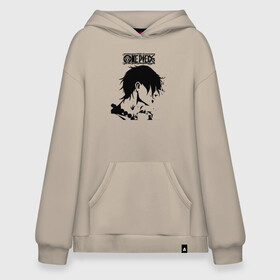 Худи SuperOversize хлопок с принтом Портгас Д. Эйс One Piece в городе Новоалтайск, 70% хлопок, 30% полиэстер, мягкий начес внутри | карман-кенгуру, эластичная резинка на манжетах и по нижней кромке, двухслойный капюшон
 | anime | manga | one piece | whitebeard pirates | аниме | бандит | большой куш | ван пис | вон пис | гол д. эйс | командир 2 ой дивизии | король пиратов | манга | пират | пираты белой бороды | пираты белоуса | портгас д. эйс