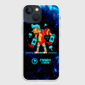 Чехол для iPhone 13 mini с принтом Фрэнки Киборг One Piece в городе Новоалтайск,  |  | bf 37 | frankie | one piece | water 7 | аниме | большой куш | броне я | ван пис | великий флот | вон пис | железный человек | катти флам | киборг | корабельный плотник | король пиратов | манга | пират