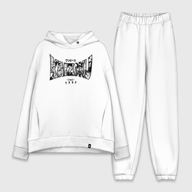 Женский костюм хлопок Oversize с принтом KAIZOKU since 1997 One Piece в городе Новоалтайск,  |  | anime | manga | monkey d. luffy | one piece | аниме | большой куш | ван пис | вон пис | гол д. роджер | кайдо | король пиратов | луфи | луффи | манга | манки д. луффи | нами | нико робин | пират | портгас д. эйс | ророноа зоро