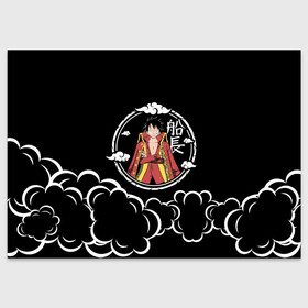 Поздравительная открытка с принтом Манки Д. Луффи One Piece в городе Новоалтайск, 100% бумага | плотность бумаги 280 г/м2, матовая, на обратной стороне линовка и место для марки
 | anime | manga | monkey d. luffy | one piece | аниме | большой куш | ван пис | вон пис | капитан | король пиратов | луси | луфи | луффи | луффи но уми | луффи таро | манга | манки д. луффи | мугивара | пират | пятый император