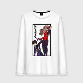 Мужской лонгслив хлопок с принтом Evangelion 3.0+1.0  в городе Новоалтайск, 100% хлопок |  | evangelion | evangelion nerv | nerv | shinji ikari | аска лэнгли | аска лэнгли сорью | евангелион | евангелион nerv | нерв | синдзи | синдзи икари