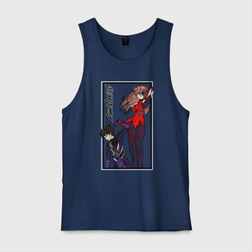 Мужская майка хлопок с принтом Evangelion 3.0+1.0  в городе Новоалтайск, 100% хлопок |  | evangelion | evangelion nerv | nerv | shinji ikari | аска лэнгли | аска лэнгли сорью | евангелион | евангелион nerv | нерв | синдзи | синдзи икари
