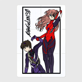 Магнитный плакат 2Х3 с принтом Evangelion 3.0+1.0  в городе Новоалтайск, Полимерный материал с магнитным слоем | 6 деталей размером 9*9 см | Тематика изображения на принте: evangelion | evangelion nerv | nerv | shinji ikari | аска лэнгли | аска лэнгли сорью | евангелион | евангелион nerv | нерв | синдзи | синдзи икари