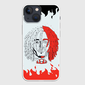 Чехол для iPhone 13 mini с принтом LIL PUMP | ЛИЛ ПАМП (Z) в городе Новоалтайск,  |  | esketit | gucci gang | lil pump | pattern | гуччи ганг | лил памп