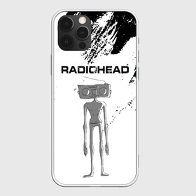 Чехол для iPhone 12 Pro Max с принтом Radiohead | Радиохед (Z) в городе Новоалтайск, Силикон |  | Тематика изображения на принте: radiohead | thomas edward yorke | альтернативный рок | арт рок | джонни гринвуд | инди рок | колин гринвуд | том йорк | фил селуэй | эд о’брайен | экспериментальный рок | электронная музыка