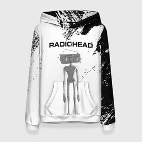 Женская толстовка 3D с принтом Radiohead | Радиохед (Z) в городе Новоалтайск, 100% полиэстер  | двухслойный капюшон со шнурком для регулировки, мягкие манжеты на рукавах и по низу толстовки, спереди карман-кенгуру с мягким внутренним слоем. | radiohead | thomas edward yorke | альтернативный рок | арт рок | джонни гринвуд | инди рок | колин гринвуд | том йорк | фил селуэй | эд о’брайен | экспериментальный рок | электронная музыка