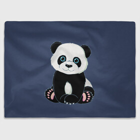 Плед 3D с принтом Милая Панда (Sweet Panda) в городе Новоалтайск, 100% полиэстер | закругленные углы, все края обработаны. Ткань не мнется и не растягивается | animals | beast | panda | глаза | детям | животные | звери | лапки | милые | мульт | панда | растения | цветы | эвкалипт