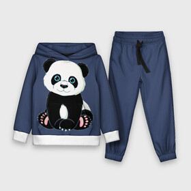 Детский костюм 3D (с толстовкой) с принтом Милая Панда (Sweet Panda) в городе Новоалтайск,  |  | animals | beast | panda | глаза | детям | животные | звери | лапки | милые | мульт | панда | растения | цветы | эвкалипт
