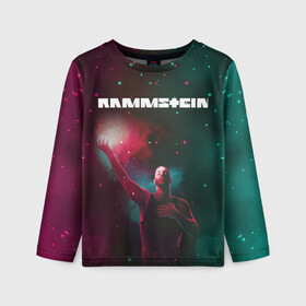 Детский лонгслив 3D с принтом RAMMSTEIN | РАМШТАЙН (Z) в городе Новоалтайск, 100% полиэстер | длинные рукава, круглый вырез горловины, полуприлегающий силуэт
 | lindemann | lm | rammstein | rock | кристиан лоренц | линдеманн | лм | музыка | рамштайн | рок | тилль линдеманн