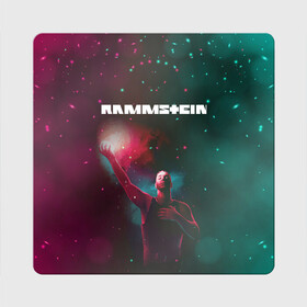 Магнит виниловый Квадрат с принтом RAMMSTEIN | РАМШТАЙН (Z) в городе Новоалтайск, полимерный материал с магнитным слоем | размер 9*9 см, закругленные углы | lindemann | lm | rammstein | rock | кристиан лоренц | линдеманн | лм | музыка | рамштайн | рок | тилль линдеманн