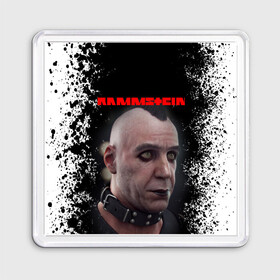 Магнит 55*55 с принтом RAMMSTEIN | РАМШТАЙН (Z) в городе Новоалтайск, Пластик | Размер: 65*65 мм; Размер печати: 55*55 мм | Тематика изображения на принте: lindemann | lm | rammstein | rock | кристиан лоренц | линдеманн | лм | музыка | рамштайн | рок | тилль линдеманн