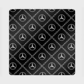 Магнит виниловый Квадрат с принтом MERCEDES в городе Новоалтайск, полимерный материал с магнитным слоем | размер 9*9 см, закругленные углы | Тематика изображения на принте: amg | benz | logo amg | logo mercedes | mercedes | mercedes amg | mercedes benz | логотип амг | логотип мерседес | машина | мерседес | мерседес амг | мерседес бенз | мерсэдэс | меседэс | мэрседес | мэрсэдэс | мэседэс