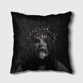 Подушка 3D с принтом Joey Jordison в городе Новоалтайск, наволочка – 100% полиэстер, наполнитель – холлофайбер (легкий наполнитель, не вызывает аллергию). | состоит из подушки и наволочки. Наволочка на молнии, легко снимается для стирки | alternative | metall | music | rock | slipknot | slipnot | альтернатива | металл | музыка | рок | слипкнот | слипнот