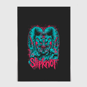 Постер с принтом Slipknot Monster в городе Новоалтайск, 100% бумага
 | бумага, плотность 150 мг. Матовая, но за счет высокого коэффициента гладкости имеет небольшой блеск и дает на свету блики, но в отличии от глянцевой бумаги не покрыта лаком | alternative | metall | music | rock | slipknot | slipnot | альтернатива | металл | музыка | рок | слипкнот | слипнот