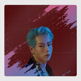 Магнитный плакат 3Х3 с принтом MONSTA X | MX (Z) в городе Новоалтайск, Полимерный материал с магнитным слоем | 9 деталей размером 9*9 см | Тематика изображения на принте: jooheon | kihyun | minhyuk | monsta x | mx | shownu | wonho | монст х | монста х | мх
