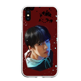 Чехол для iPhone XS Max матовый с принтом MX | MONSTA X (Z) в городе Новоалтайск, Силикон | Область печати: задняя сторона чехла, без боковых панелей | Тематика изображения на принте: jooheon | kihyun | minhyuk | monsta x | mx | shownu | wonho | монст х | монста х | мх