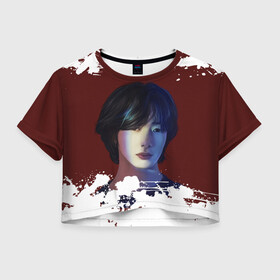 Женская футболка Crop-top 3D с принтом MONSTA X | МОНСТА Х (Z) в городе Новоалтайск, 100% полиэстер | круглая горловина, длина футболки до линии талии, рукава с отворотами | jooheon | kihyun | minhyuk | monsta x | mx | shownu | wonho | монст х | монста х | мх