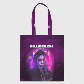 Шоппер 3D с принтом BILLIE EILISH | GLITCH (Z) в городе Новоалтайск, 100% полиэстер | Плотность: 200 г/м2; Размер: 34×35 см; Высота лямок: 30 см | be | billie | billie eilish | blohsh | ghoul | glitch | айлиш | билли | билли айлиш | бэрд | глитч | пайрат | пайрат бэрд