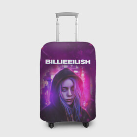 Чехол для чемодана 3D с принтом BILLIE EILISH | GLITCH (Z) в городе Новоалтайск, 86% полиэфир, 14% спандекс | двустороннее нанесение принта, прорези для ручек и колес | be | billie | billie eilish | blohsh | ghoul | glitch | айлиш | билли | билли айлиш | бэрд | глитч | пайрат | пайрат бэрд