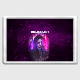 Магнит 45*70 с принтом BILLIE EILISH | GLITCH (Z) в городе Новоалтайск, Пластик | Размер: 78*52 мм; Размер печати: 70*45 | be | billie | billie eilish | blohsh | ghoul | glitch | айлиш | билли | билли айлиш | бэрд | глитч | пайрат | пайрат бэрд