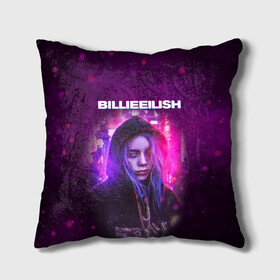 Подушка 3D с принтом BILLIE EILISH | GLITCH (Z) в городе Новоалтайск, наволочка – 100% полиэстер, наполнитель – холлофайбер (легкий наполнитель, не вызывает аллергию). | состоит из подушки и наволочки. Наволочка на молнии, легко снимается для стирки | be | billie | billie eilish | blohsh | ghoul | glitch | айлиш | билли | билли айлиш | бэрд | глитч | пайрат | пайрат бэрд