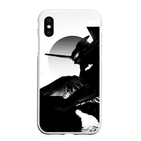 Чехол для iPhone XS Max матовый с принтом ЗАКАТ ЕВАНГЕЛИОН в городе Новоалтайск, Силикон | Область печати: задняя сторона чехла, без боковых панелей | Тематика изображения на принте: anime | eva | evangelion | nerv | аниме | анимэ | ева | евангелион | евангилион | нерв | роботы | рэй | япония