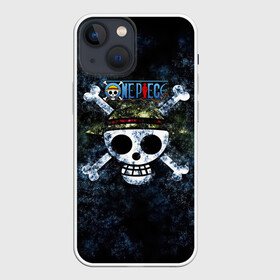 Чехол для iPhone 13 mini с принтом Веселый Роджер One Piece. Большой куш в городе Новоалтайск,  |  | anime | manga | monkey d. luffy | one piece | аниме | большой куш | ван пис | вон пис | гол д. роджер | кайдо | король пиратов | луфи | луффи | манга | манки д. луффи | нами | нико робин | пират | портгас д. эйс | ророноа зоро
