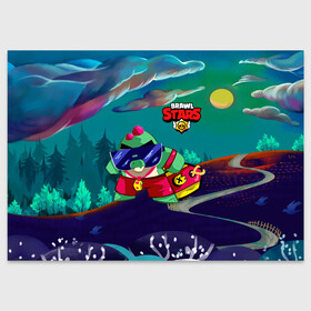 Поздравительная открытка с принтом Базз Buzz Brawl Stars в городе Новоалтайск, 100% бумага | плотность бумаги 280 г/м2, матовая, на обратной стороне линовка и место для марки
 | Тематика изображения на принте: brawl | brawl stars | brawlstars | brawl_stars | buz | buzz | баз | базз | бравл | бравлстарс | буз