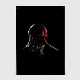 Постер с принтом Chris Fehn в городе Новоалтайск, 100% бумага
 | бумага, плотность 150 мг. Матовая, но за счет высокого коэффициента гладкости имеет небольшой блеск и дает на свету блики, но в отличии от глянцевой бумаги не покрыта лаком | alternative | metall | music | rock | slipknot | slipnot | альтернатива | металл | музыка | рок | слипкнот | слипнот