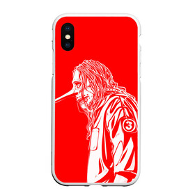 Чехол для iPhone XS Max матовый с принтом Крис Фен в городе Новоалтайск, Силикон | Область печати: задняя сторона чехла, без боковых панелей | Тематика изображения на принте: alternative | metall | music | rock | slipknot | slipnot | альтернатива | металл | музыка | рок | слипкнот | слипнот