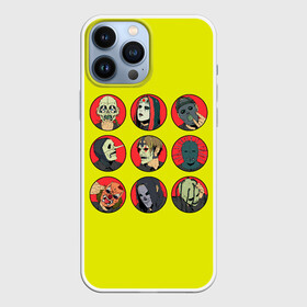 Чехол для iPhone 13 Pro Max с принтом Sliknot bros в городе Новоалтайск,  |  | Тематика изображения на принте: alternative | metall | music | rock | slipknot | slipnot | альтернатива | металл | музыка | рок | слипкнот | слипнот