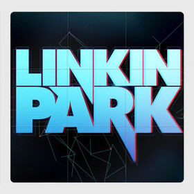 Магнитный плакат 3Х3 с принтом Linkin Park в городе Новоалтайск, Полимерный материал с магнитным слоем | 9 деталей размером 9*9 см | alternative | linkin park | metall | music | rock | альтернатива | линкин парк | металл | музыка | рок