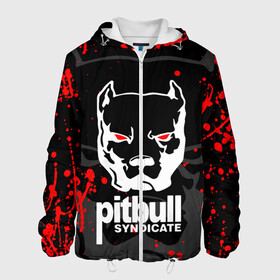 Мужская куртка 3D с принтом PITBULL SYNDICATE / ПИТБУДЬ в городе Новоалтайск, ткань верха — 100% полиэстер, подклад — флис | прямой крой, подол и капюшон оформлены резинкой с фиксаторами, два кармана без застежек по бокам, один большой потайной карман на груди. Карман на груди застегивается на липучку | games. | pitbull syndicate | игры | питбудь синдикат | питбуль | разработчик игр | собака | эрик давидыч