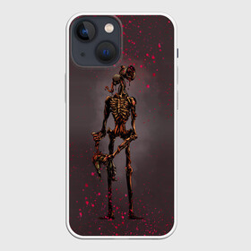 Чехол для iPhone 13 mini с принтом Сиреноголовый Монстр Кровь в городе Новоалтайск,  |  | blood | forest | games | monster | night | siren head | брызги | детям | игры | кровь | лес | монстр | надпись | ночь | пятна | сирена | сиреноголовый | солнце | страшилка | текст | темно | туман | ужастик | хоррор