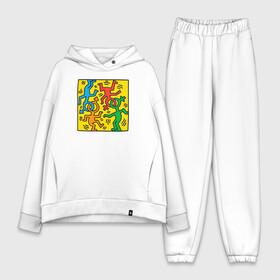 Женский костюм хлопок Oversize с принтом Pop Art Keith 2 в городе Новоалтайск,  |  | pop art | искусство | картины | поп арт