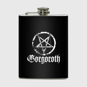 Фляга с принтом Gorgoroth в городе Новоалтайск, металлический корпус | емкость 0,22 л, размер 125 х 94 мм. Виниловая наклейка запечатывается полностью | blackmetal | gorgoroth | metal | rock | блэк метал | горгоротх | группы | рок | роцк