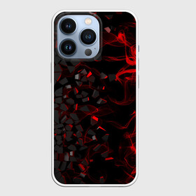 Чехол для iPhone 13 Pro с принтом 3Д Разлом | 3D Плиты и огонь в городе Новоалтайск,  |  | Тематика изображения на принте: 3d | 3д | flame | flames | howl | neon | pattern | steel | броня | взрыв | вода | вулкан | геометрия | дым | каменная | камни | камуфляж | красный | многоугольники | неон | неоновые | огонь | паттерн | пламя | плиты | разлом