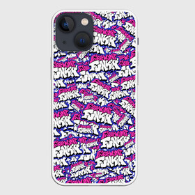 Чехол для iPhone 13 mini с принтом FRIDAY NIGHT FUNKIN ЛОГОБОМБИН в городе Новоалтайск,  |  | dance | friday night funk | friday night funkin | music | the boyfriend | the girlfriend | trash | бойфренд | гёрлфренд | граффити | игры | кликеры | музыка | танцы | треш