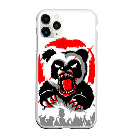 Чехол для iPhone 11 Pro Max матовый с принтом Злая Кровавая Панда в городе Новоалтайск, Силикон |  | Тематика изображения на принте: animal | beast | blood | fire | monster | panda | животные | звери | зубы | кровь | монстр | огонь | панда | хищник