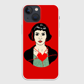 Чехол для iPhone 13 mini с принтом Амели   Amelie в городе Новоалтайск,  |  | amelie | amelie poulain | audrey tautou | амели | амели пулен | амели фильм | кино | одри тоту | фильм амели | франция