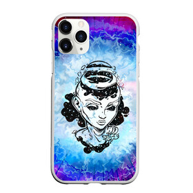 Чехол для iPhone 11 Pro матовый с принтом ГОСПОЖА ГАЛАКТИКА | SPACE GIRL (Z) в городе Новоалтайск, Силикон |  | colors | galaxy | girl | paints | space | абстракция | большой взрыв | вселенная | галактика | госпожа | девушка | женщина | звезда | звезды | космический | краски