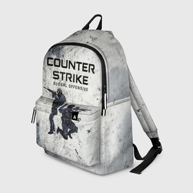 Рюкзак 3D с принтом COUNTER TERRORIST | CS GO (Z) в городе Новоалтайск, 100% полиэстер | лямки с регулируемой длиной, сверху петелька, чтобы рюкзак можно было повесить на вешалку. Основное отделение закрывается на молнию, как и внешний карман. Внутри два дополнительных кармана, один из которых закрывается на молнию. По бокам два дополнительных кармашка | awp | counter strike | counter terrorist | cs go | cs go global offensive | cs:go | csgo | global offensive | глобальное наступление | контрудар | кс го | ксго