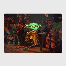 Магнитный плакат 3Х2 с принтом PsychoNauts 2 Распутин в городе Новоалтайск, Полимерный материал с магнитным слоем | 6 деталей размером 9*9 см | aquato | games | logo | nextgen | pc | playstation 5 | ps 5 | psychonauts | raz | xbox | игры | иксбокс | лого | некстген | пк | пллейстейшен 5 | пс 5 | психонавты 2 | рас