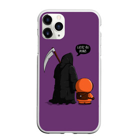 Чехол для iPhone 11 Pro матовый с принтом Друг Кенни в городе Новоалтайск, Силикон |  | kenny | south park | кени | кенни | маккормик | мульт | мультфильм | южный парк