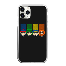 Чехол для iPhone 11 Pro Max матовый с принтом South park FBI в городе Новоалтайск, Силикон |  | south park | баттерс | брофловски | кайл | кенни | маккормик | мистер гаррисон | мульт | мультфильм | ренди марш | стен | эрик картман | южный парк