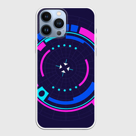 Чехол для iPhone 13 Pro Max с принтом Розовый Синий Киберпанк в городе Новоалтайск,  |  | жанр | научный | фантастика | фантастический | цифровые технологии