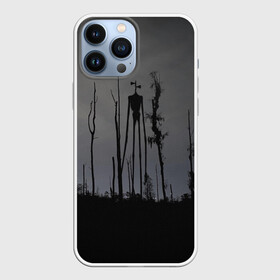 Чехол для iPhone 13 Pro Max с принтом Сиреноголовый В Лесу Игра в городе Новоалтайск,  |  | Тематика изображения на принте: forest | games | monster | night | siren head | детям | игры | лес | монстр | надпись | ночь | сирена | сиреноголовый | солнце | страшилка | текст | темно | туман | ужастик | хоррор