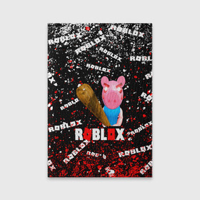 Обложка для паспорта матовая кожа с принтом Roblox piggy/Свинка Пигги. в городе Новоалтайск, натуральная матовая кожа | размер 19,3 х 13,7 см; прозрачные пластиковые крепления | game | roblox | roblox piggy свинка пигги | блок | игра | игрушка | лего | персонажи | персонажи из кубиков | роблокс | робот